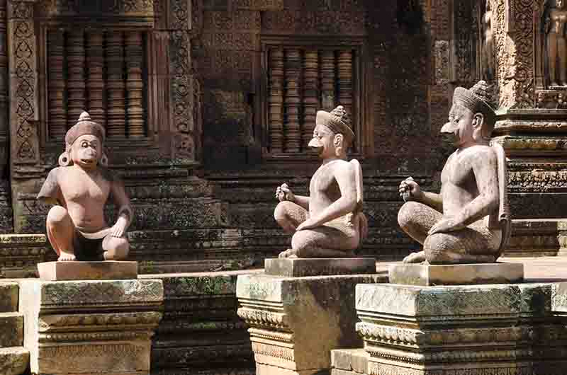110 - Camboya - Angkor - templo de Banteay Srei
